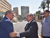 محافظ بورسعيد يستقبل رئيس مجلس إدارة صندوق التنمية الحضارية لمناقشة سبل التعاون بين المحافظة  وصندوق التنمية الحضارية .