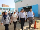 محافظ المنيا يتفقد محطة مياه بني مزار الجديدة  ويوجه برفع كفاءة محطة بنى مزار المتطورة وإدراجها ضمن خطة الإحلال والتجديد