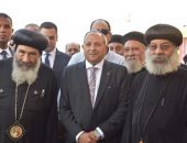 محافظ بورسعيد و مطران بورسعيد يشهدان التصفيات النهائية لمهرجان الكرازة المرقسية بكنيسة الشهيد ابي سيفين والشهيدة دميانة ببورسعيد .