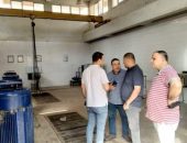 تفقد عدد من محطات الصرف الصحي والزراعي بمركزي حوش عيسى وأبو حمص