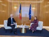وزيرة الخارجية الرومانية تستقبل السفير المصري لدى بوخارست