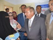 محافظ بورسعيد يشهد  فعاليات القافلة الطبية الشاملة في محافظة بورسعيد والتي ينظمها صندوق تحيا مصر
