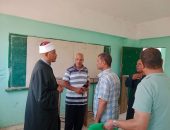 الدكتور «شهاوي» يتابع معاينة لجنة الإدارة الهندسية لمعهد العقلة القبلية الابتدائي بكفر الشيخ