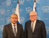 سفير مصر في موسكو يلتقي بنائب وزير خارجية روسيا المعني بتجمع البريكس وموضوعات ضبط التسلُح ومنع الانتشار والشؤون الأمريكية