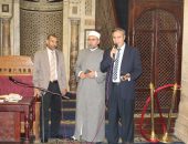 المشرف على الأروقة ومدير الجامع يشهدان انطلاق الدراسة برواق العلوم الشرعية والعربية بالجامع الأزهر
