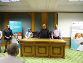 فضيلة الشيخ أيمن عبد الغني، رئيس قطاع المعاهد الأزهرية، بزيارة تفقدية لبرنامج TEA التدريبي لمعلمي اللغة الإنجليزية.