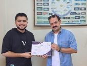 تنمية وحماية البحيرات يختتم التدريب العملي في المجمع السمكي بالمنزلة وتسليم الشهادات لطلاب الجامعات