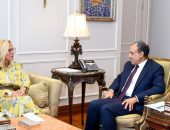 وزير الخارجية يستقبل كبيرة منسقي الأمم المتحدة للشئون الإنسانية وإعادة الإعمار في قطاع غزة