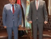وزير الزراعة يبحث مع مدير “أكساد”،  سبل تعزيز المشروعات المشتركة والتعاون في مجال حصد مياه الامطار واستنباط الأصناف متحملة الملوحة وتحسين السلالات والزراعة الحافظة