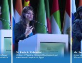 وزيرة التخطيط والتعاون الدولي تشارك في جلسة نقاشية حول دور مؤسسات تمويل التنمية في تشجيع استثمارات البنية التحتية