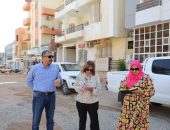 اللواء أحمد مهدي يؤكد إستمرار أعمال رفع الكفاءة والتطوير بمختلف المناطق بنطاق الحي