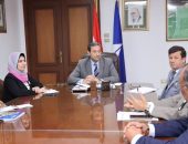 محافظ دمياط  يناقش خطة التحول الرقمى وميكنة الأعمال بالديوان العام و الوحدات المحلية