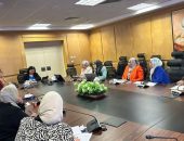 التضامن الاجتماعي والمركز الديموجرافي يبحثان  الموقف التنفيذي لمشروع تنمية الأسرة