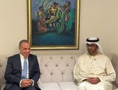 السيد وزير الخارجية يلتقي بوزير الصناعة والتكنولوجيا المتقدمة الإماراتي