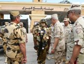 الفريق / أحمد خليفة رئيس أركان حرب القوات المسلحة يتفقد إجراءات التأمين على الإتجاه الإستراتيجى الشمالى الشرقى …