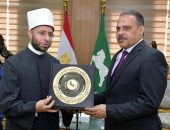 محافظ الشرقية يستقبل وزير الأوقاف بديوان عام المحافظة
