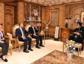 قداسة البابا يستقبل رئيس مجلس أمناء التحالف الوطني