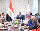 نائب رئيس مجلس الوزراء وزير الصحة والسكان يستقبل الممثل المقيم ومدير مكتب برنامج الأغذية العالمي في مصر