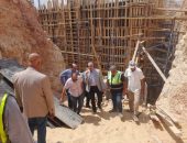نائب رئيس هيئة المجتمعات العمرانية يتفقد مشروع الخزانات الاستراتيجية سعة 80 ألف م3 بمدينة حدائق أكتوبر