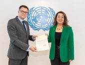 المندوب الدائم المصري يقدم أوراق اعتماده للدكتورة غادة والي مندوباً دائماً لمصر لدى مقر الأمم المتحدة في فيينا ولدى مكتب الأمم المتحدة المعني بالمخدرات والجريمة