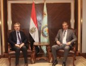 وزير الزراعة والسفير الإيطالي بالقاهرة يبحثان التعاون في التصنيع الزراعى والتقاوى والبذور وتبادل السلع والاستزراع السمكي