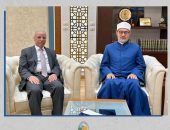 سفير العراق في القاهرة يلتقي مفتي الجمهورية المصرية