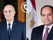 السيد الرئيس عبد الفتاح السيسي يجرى اتصالاً هاتفياً، بالرئيس الجزائري عبد المجيد تبون، هنأه خلاله على فوزه بولاية رئاسية جديدة