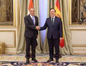 وزير الخارجية والهجرة وشئون المصريين بالخارج يلتقى مع وزير خارجية إسبانيا في مستهل زيارته إلى مدريد