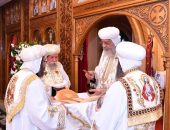 قداسة البابا يصلي قداس عيد النيروز بالإسكندرية