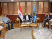 محافظ الغربية يستقبل  لجنة تقييم المبادرة الوطنية للمشروعات الخضراء الذكية ويستعرض نتائج التقييم ويعتمد المشروع السفير للمحافظة