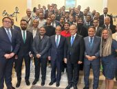 وزير الخارجية يلتقي مع عدد من ممثلي الجالية المصرية في روسيا ويتفقد السفارة المصرية بموسكو
