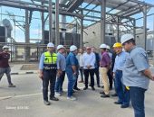 وزير الكهرباء والطاقة المتجددة فى زيارة مفاجئة لمحطة توليد كهرباء غرب القاهرة البخارية بمنطقة “سقيل”