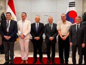 السفير المصري في كوريا الجنوبية يستقبل وفدًا من وزارة التعليم العالي وجامعة بني سويف التكنولوجية للتعاون مع جامعة “كوريا تك”