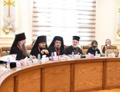 لقاء ممثلي الكنائس الأرثوذكسية حول العالم بالمقر البابوي بدير القديس الأنبا بيشوي