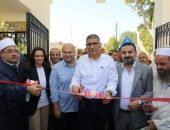 محافظ الجيزة يفتتح عدداً من المشروعات التنموية بمركز الواحات البحرية