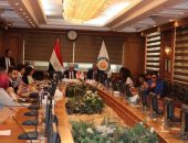 وزير التعليم العالي يبحث سُبل تعزيز التعاون مع وفد منظمة العمل الدولية