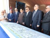 وزير العدل ورؤساء الجهات والهيئات القضائية  يتفقدوا مدينة العدالة بالعاصمة الإدارية الجديدة
