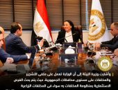 وزيرة البيئة تلتقي أمين لجنة البيئة بحزب مستقبل وطن وتبحث معه سبل التعاون فى عدد من الملفات البيئية