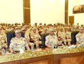 الفريق أول / عبدالمجيد صقر القائد العام للقوات المسلحة وزير الدفاع والإنتاج الحربى يشهد تنفيذ المرحلة الرئيسية لمشروع مراكز القيادة الإستراتيجى التعبوى التخصصى للقوات الجوية وقوات الدفاع الجوى …‎