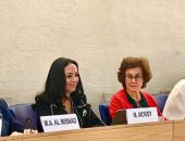 وزيرة التضامن الاجتماعي تشارك في جلسة تحت عنوان ” تنفيذ التزامات الدول بشأن دور الأسرة في دعم حقوق الإنسان لأعضائها”
