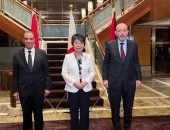 وزير الخارجية والهجرة يشارك في الاجتماع الوزاري الثاني لآلية التشاور الثلاثي بين مصر والأردن واليابان