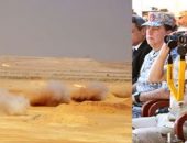 الفريق أول / عبدالمجيد صقر القائد العام للقوات المسلحة وزير الدفاع والإنتاج الحربى يشهد تنفيذ المرحلة الرئيسية للمشروع التكتيكى بجنود بالذخيرة الحية لإحدى وحدات الجيش الثالث الميدانى …