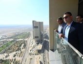 وزير الإسكان يتفقد موقف تنفيذ أعمال التشطيبات بأبراج منطقة الأعمال المركزية بالعاصمة الإدارية الجديدة
