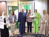 “الطفولة والأمومة” وقطاع المعاهد الأزهرية ومستشارة شيخ الأزهر لشؤون الوافدين يكرمون أوائل شهادات القراءات وأوائل الثانوية الأزهرية من غزة