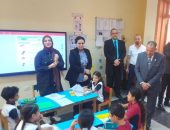 محافظ بورسعيد يتابع سير وانتظام العملية التعليمية بمدرسة النيل المصرية الدولية