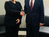 وزير الخارجية والهجرة يلتقي مع وزيرة خارجية جمهورية الكونغو الديموقراطية