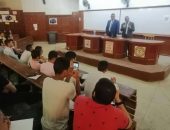 عميد كلية اصول الدين بطنطا ينبه على الطلاب بضرورة الالتزام بالجديةوالحفاظ على الهويةالأزهرية.