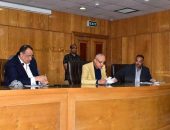 المهندس عبد المطلب عماره، محافظ الأقصر،  يلتقى بالمواطنين خلال لقاء “اليوم المفتوح”،