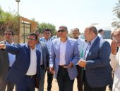 محافظ الجيزة يتابع مخططات التطوير ورفع الكفاءة للطرق وتحسين الرؤية البصرية بالجيزة