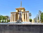 أستعدادات محافظة الأقصر للأحتفال بذكرى نصر أكتوبر المجيد ال٥١  قام المهندس عبد المطلب عمارة محافظ الأقصر بتفقد تجهيزات النصب التذكاري لشهداء الوطن